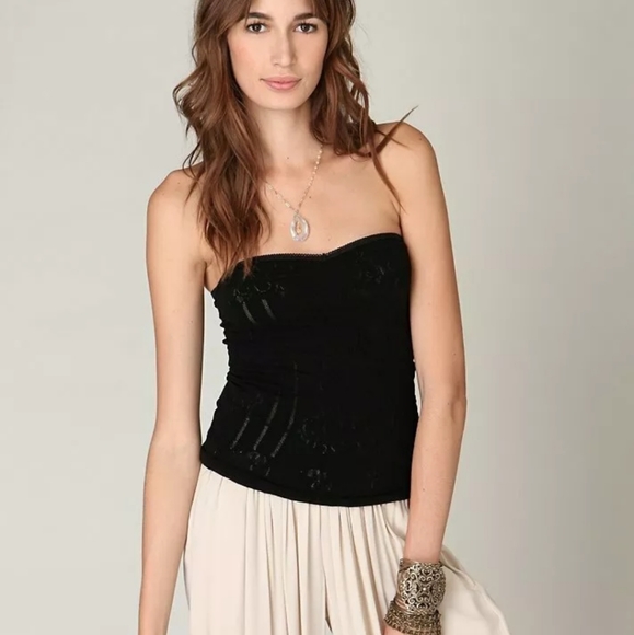 💖FREE PEOPLE STRAPLESS TOP M/L $38!!! - Picture 4 of 6